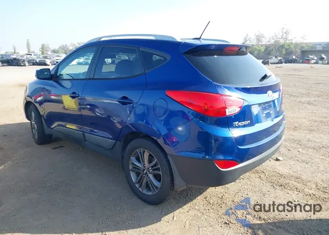 2014 Hyundai Tucson Se z USA, uszkodzony, nr VIN KM8JU3AG7EU797588